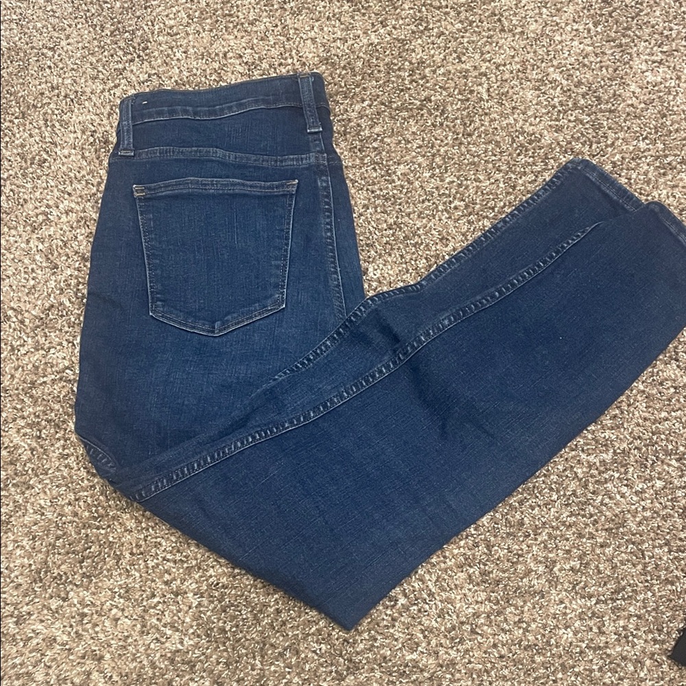 Madewell Indigo Denim Jeans 10” high rise skinny